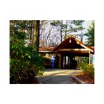 Leonard Harrison State Park Main Bldg  Late Afternoon 6  x 8  Desktop Photo Plaque 