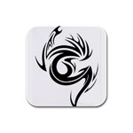 tattoo Rubber Square Coaster (4 pack)