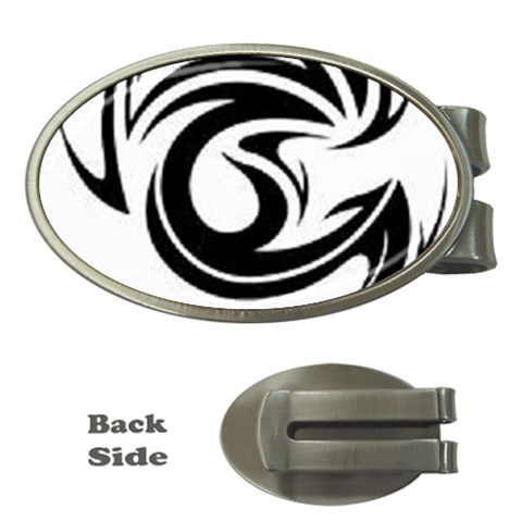 tattoo Money Clip (Oval) from ArtsNow.com Front