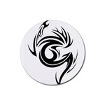 tattoo Rubber Round Coaster (4 pack)