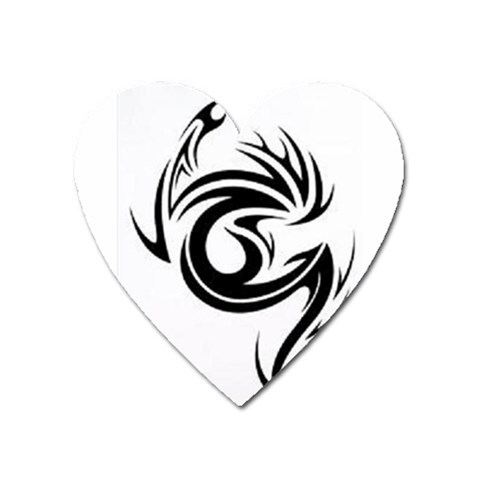 tattoo Magnet (Heart) from ArtsNow.com Front
