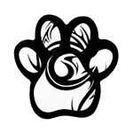 tattoo Magnet (Paw Print)