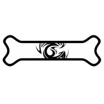 tattoo Magnet (Dog Bone)