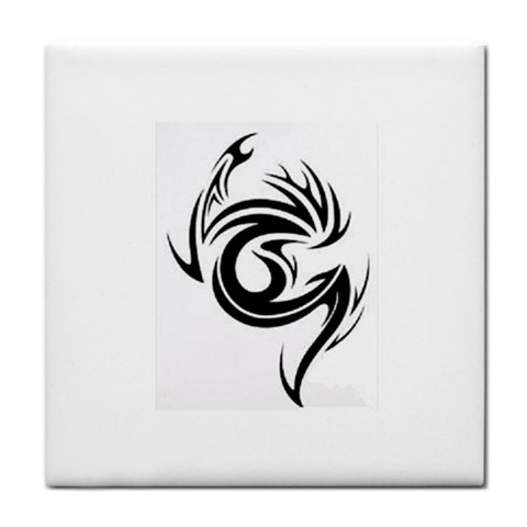 Custom Tile Coaster from ArtsNow.com Front