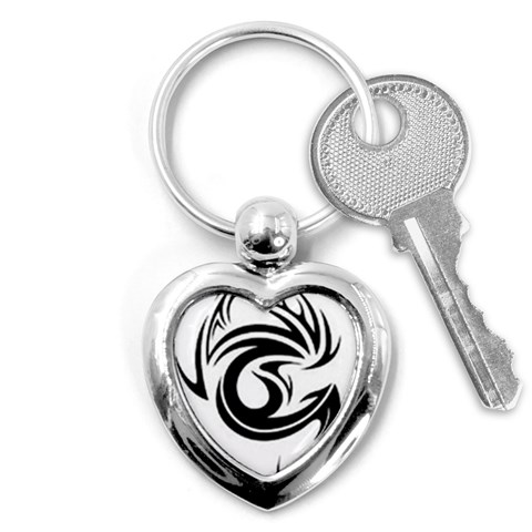 Custom Key Chain (Heart) from ArtsNow.com Front