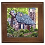 Essex Lighthouse -AveHurley ArtRevu.com- Framed Tile
