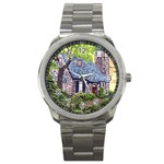 Essex Lighthouse -AveHurley ArtRevu.com- Sport Metal Watch