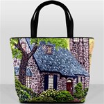Essex Lighthouse -AveHurley ArtRevu.com- Bucket Bag