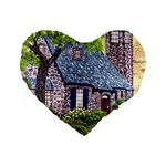 Essex Lighthouse -AveHurley ArtRevu.com- Standard 16  Premium Heart Shape Cushion 