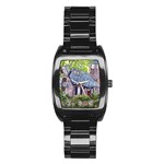 Essex Lighthouse -AveHurley ArtRevu.com- Stainless Steel Barrel Watch
