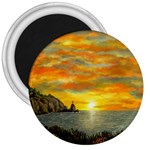 James Hurley Point Lighthouse -AveHurley ArtRevu.com- 3  Magnet
