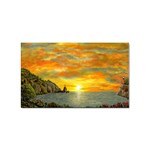 James Hurley Point Lighthouse -AveHurley ArtRevu.com- Sticker Rectangular (100 pack)