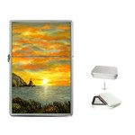 James Hurley Point Lighthouse -AveHurley ArtRevu.com- Flip Top Lighter