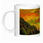 James Hurley Point Lighthouse -AveHurley ArtRevu.com- Night Luminous Mug