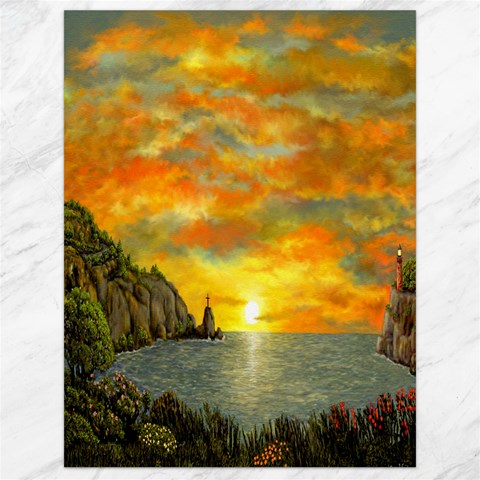 James Hurley Point Lighthouse 17.8 x23.08  Canvas - 1