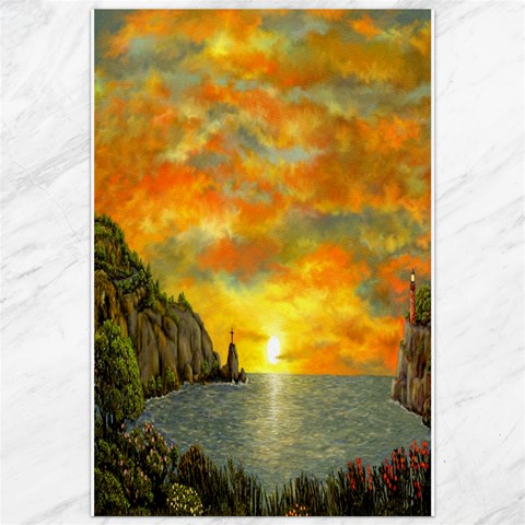 James Hurley Point Lighthouse 19.62 x28.9  Canvas - 1