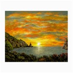 James Hurley Point Lighthouse -AveHurley ArtRevu.com- Small Glasses Cloth (2 Sides)