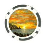 James Hurley Point Lighthouse -AveHurley ArtRevu.com- Poker Chip Card Guard (10 pack)
