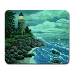 Jerrys Lighthouse -  Ave Hurley - Wrap Canvas Version Large Mousepad