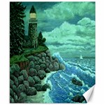 Jerrys Lighthouse -  Ave Hurley - Wrap Canvas Version Canvas 8  x 10 