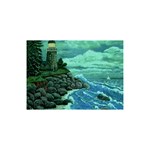 Jerrys Lighthouse -  Ave Hurley - Wrap Canvas Version 5  x 7  Desktop Photo Plaque 