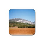 mountainscene1 Rubber Coaster (Square)