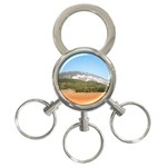 mountainscene1 3-Ring Key Chain