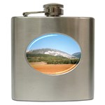 mountainscene1 Hip Flask (6 oz)