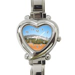 mountainscene1 Heart Italian Charm Watch