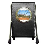 mountainscene1 Pen Holder Desk Clock