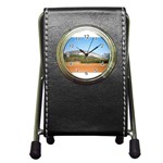 mountainscene1 Pen Holder Desk Clock