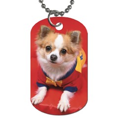 Puppy in Red Dog Tag (Two Sides) from ArtsNow.com Front