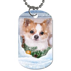 Puppy in Red Dog Tag (Two Sides) from ArtsNow.com Back