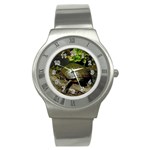 Turtle Stainless Steel Watch