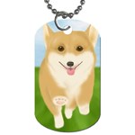 Walking Dog Dog Tag (One Side)