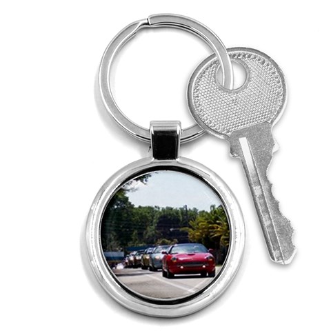 Cruise Key Chain (Round) from ArtsNow.com Front
