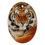 Tiger Ornament (Oval)