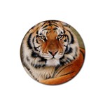 Tiger Rubber Round Coaster (4 pack)