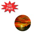 Alyssa s Sunset -Ave Hurley ArtRevu.com- 1  Mini Magnet (100 pack) 