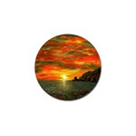 Alyssa s Sunset -Ave Hurley ArtRevu.com- Golf Ball Marker (10 pack)