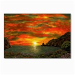 Alyssa s Sunset -Ave Hurley ArtRevu.com- Postcard 5  x 7 