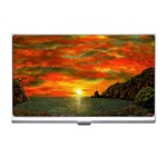 Alyssa s Sunset -Ave Hurley ArtRevu.com- Business Card Holder