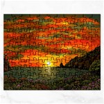 Alyssa s Sunset -Ave Hurley ArtRevu.com- Jigsaw Puzzle (Rectangular)
