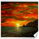 Alyssa s Sunset -Ave Hurley ArtRevu.com- Canvas 20  x 20 