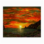 Alyssa s Sunset -Ave Hurley ArtRevu.com- Small Glasses Cloth (2 Sides)