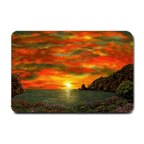 Alyssa s Sunset 24 x16  Door Mat