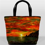Alyssa s Sunset -Ave Hurley ArtRevu.com- Bucket Bag