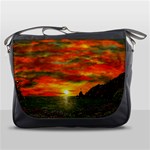 Alyssa s Sunset -Ave Hurley ArtRevu.com- Messenger Bag