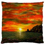 Alyssa s Sunset -Ave Hurley ArtRevu.com- Large Cushion Case (Two Sides)