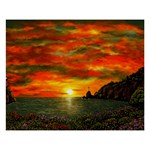 Alyssa s Sunset -Ave Hurley ArtRevu.com- 8  x 10  Desktop Photo Plaque